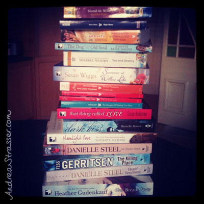 rwnz12-book-stash My book stash from RWNZ 2012 Conference... I think it will take me till conference next year to read my way through this lot!